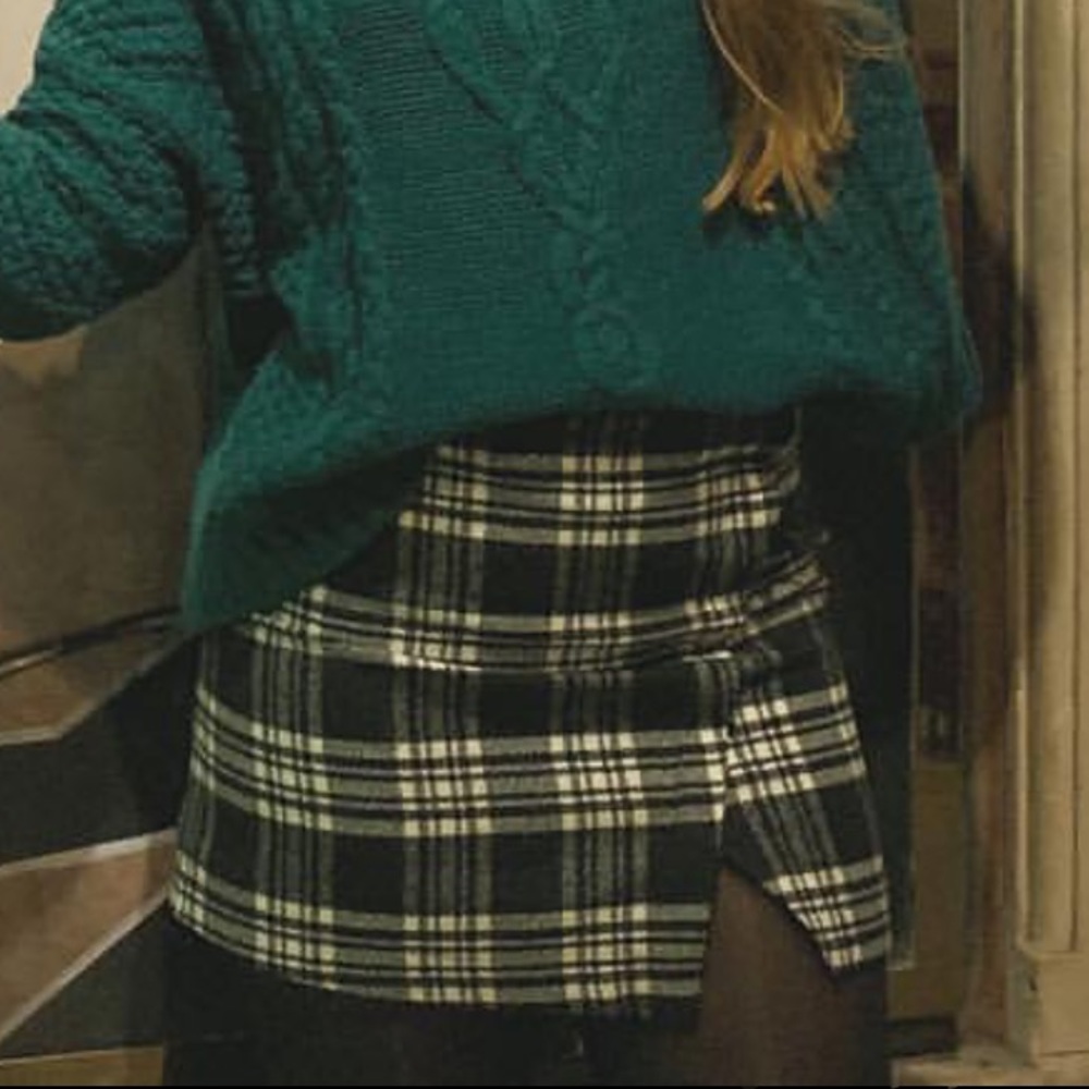 Plaid Skirt